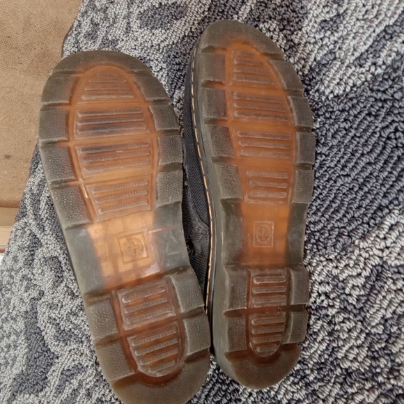 Dr Martens Combs Y Black Lace Combat Boots Boys Size 5 - Picture 5 of 7